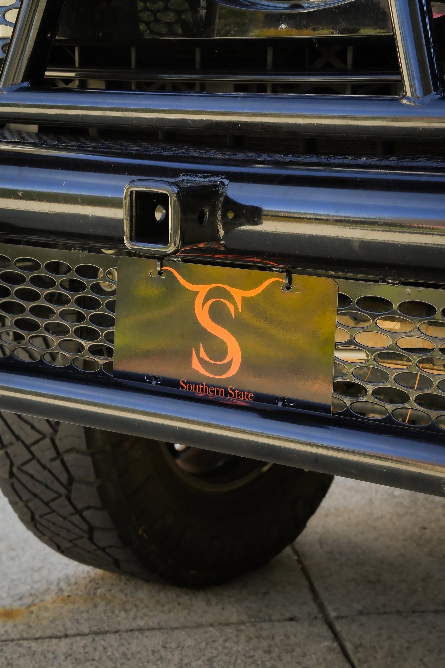 SS Classic License Plate